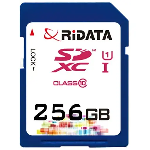 Карта пам'яті RiDATA SDXC 256GB Class 10 UHS-I