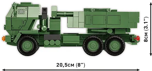 Конструктор COBI український танк ЗСУ Himars 2626 - фото 7