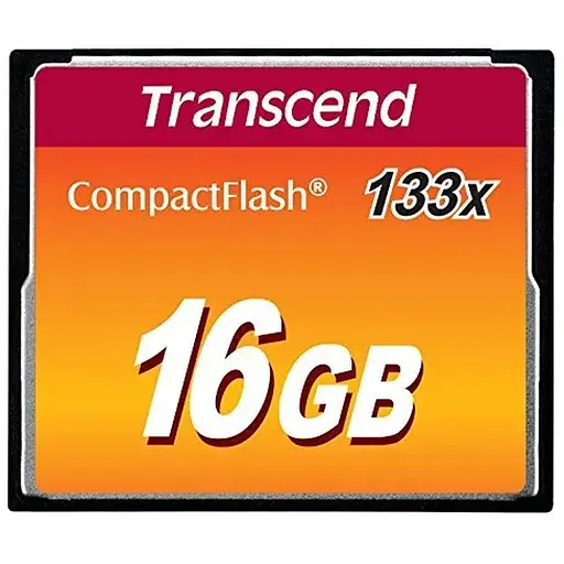 Transcend Карта памяти CF 16GB 133X