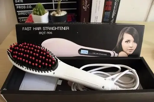 Гребінець-випрямляч Digital Fast Hair Straightener HQT-906 електричний - фото 3