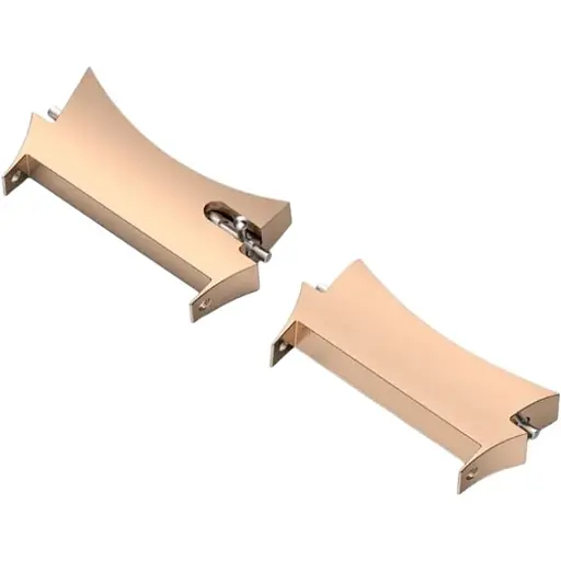 Переходник DK CDK для Samsung Watch7 (L310 / L315) 44mm стальной под ремешок 20мм (2 шт.) (014483) (rose gold)