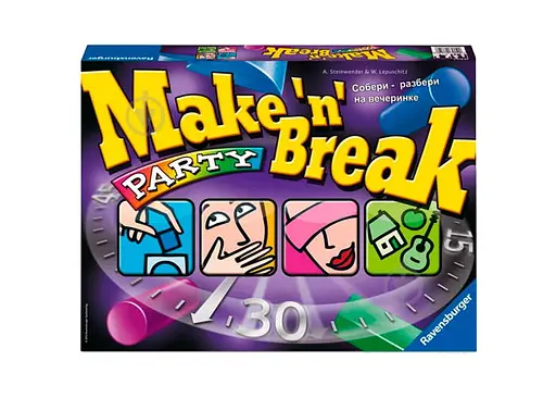 Настільна гра Ravensburger Збери-розбери. Вечірка (Make'n'Break Party) (26612)