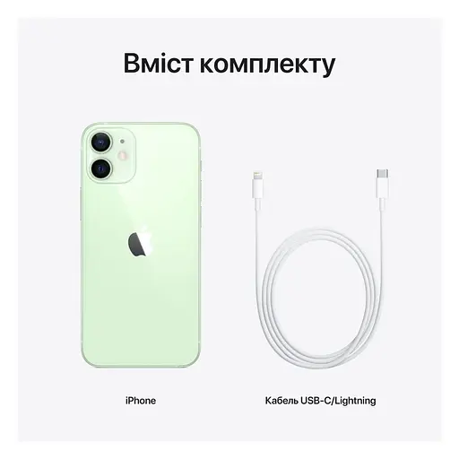 Смартфон Apple iPhone 12 mini 64GB Green Model A2399 (Grade B) Seller Refurbished - фото 8