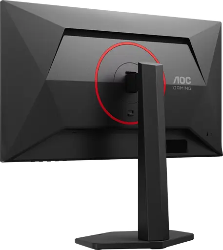 Монiтор 24.5" AOC Q25G4SR Black/Red - фото 9