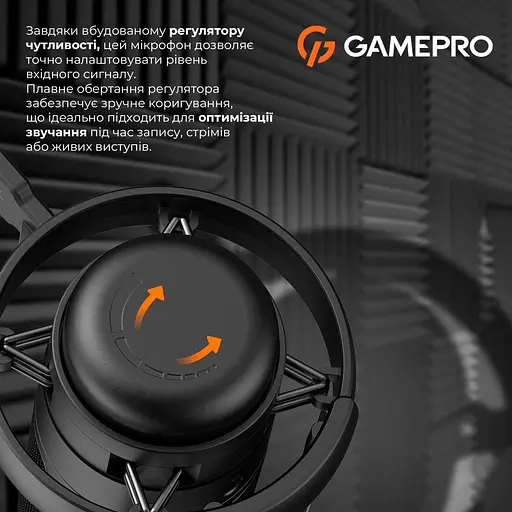 Мікрофон GamePro UGM105B Black [126090] - фото 7