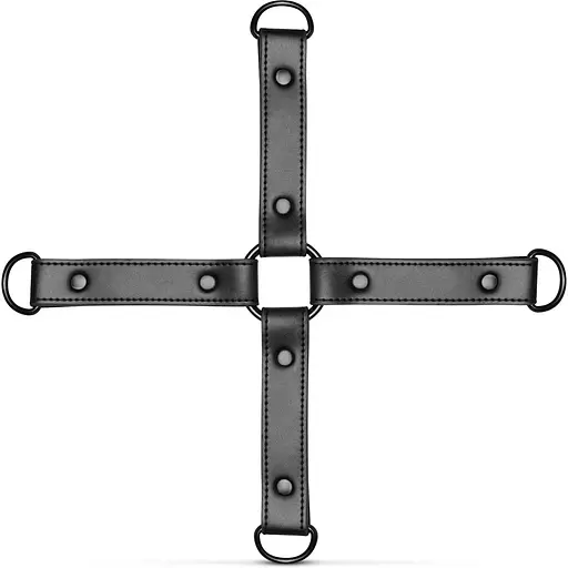 Фіксатор для рук і ніг Bedroom Fantasies Hogtie & Cuffs Set 4-Way Restrant Set - фото 2