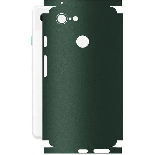 Защитная пленка StatusSKIN для Google Pixel 3 Корпус Винил Зеленая матовая - фото 1