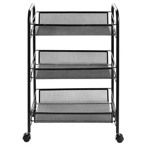 Этажерка мобильная Leobert Loft black