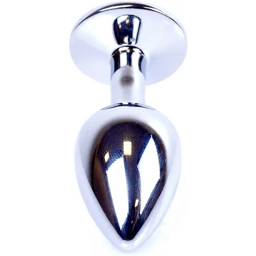 Анальна пробка Boss Of Toys Boss Series - Jewellery Silver Plug Red S, BS6400016, Срібний / Червоний - фото 6