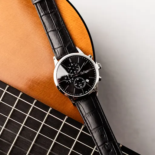 Годинник Lee Cooper Leather Black - фото 7