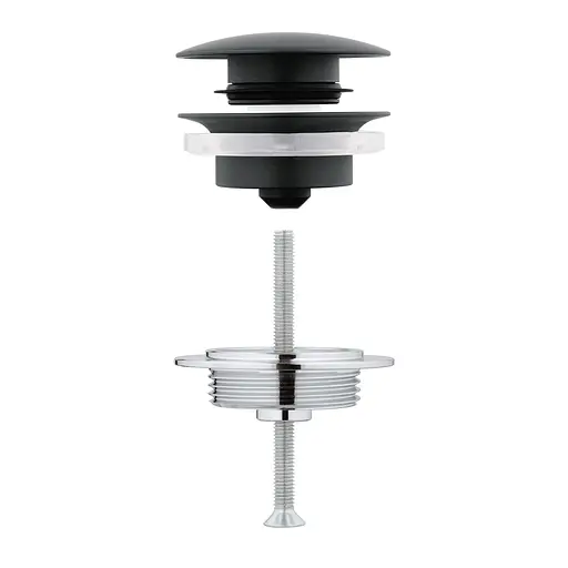 Набір змішувачів 4 в 1 для ванної кімнати та кухні Grohe QuickFix Start Black M-Size UA303301MK, Чорний матовий - фото 5