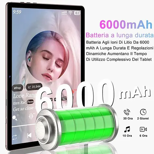 Планшет Facetel Q6 12/128GB Rose Gold (LC-1-FR-Q6-M) - фото 4