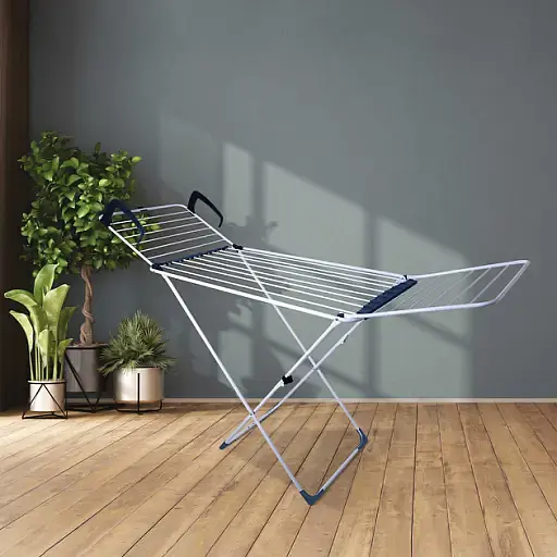 Сушилка для белья напольная Casa Si Swan 2in1 White (DAS303060) - фото 7