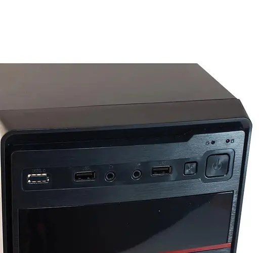 Корпус GTL T1668 Black, (T1668) без блока питания - фото 2