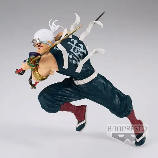 Коллекционная фигурка Bandai Spirits Клинок рассекающий демонов Тенген Узуй Demon Slayer Uzui Tengen 17 см BS - фото 2