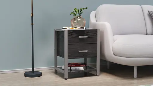 Тумба універсальна Вів'єн 2/1 50x41x40 сірий ДСП Сосна Кембра 16мм FRD-104185