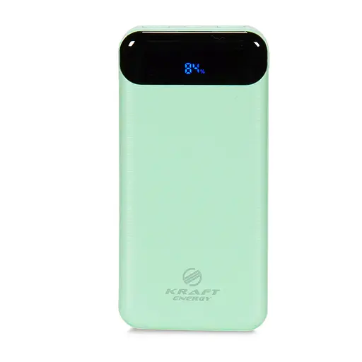 Повербанк 10000mAh Power Bank Kraft KPB-2010FC Green 22.5W QC3.0 (43-00092)