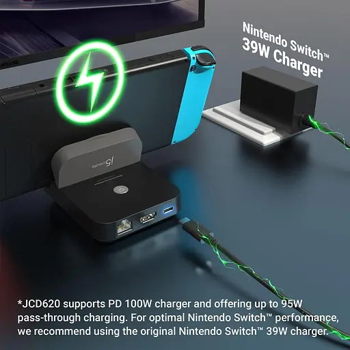 Док станция J5create для Nintendo Switch (JCD620-N) - фото 8