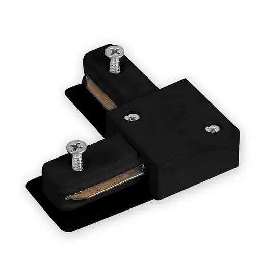 Коннектор угловой Feron LD1101 черный - фото 1