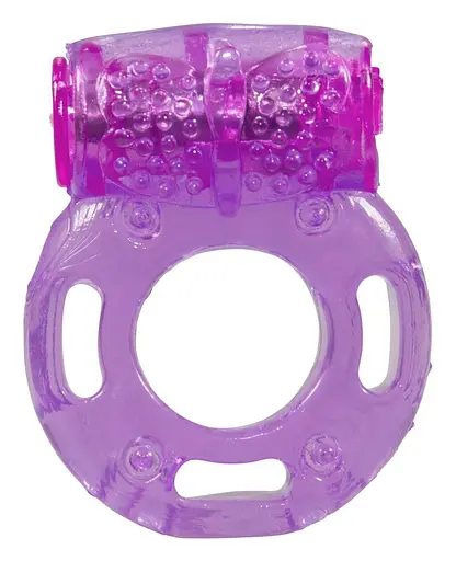 Эрекционное кольцо с вибрацией You2Toys Orion Butterfly Wings фиолетовый - фото 3