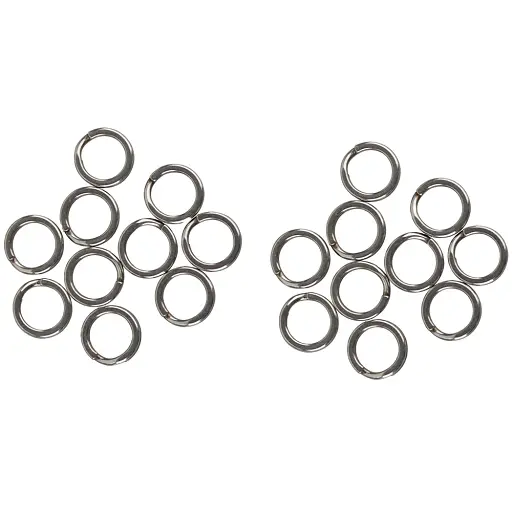 Кольцо заводное Savage Gear Stainless Splitring Forged 14mm 73kg (20 шт/уп) - фото 1