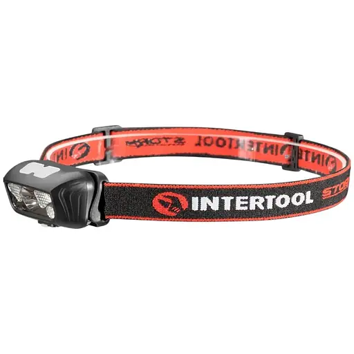 Фонарь налобный Intertool LB-0310 [105411]
