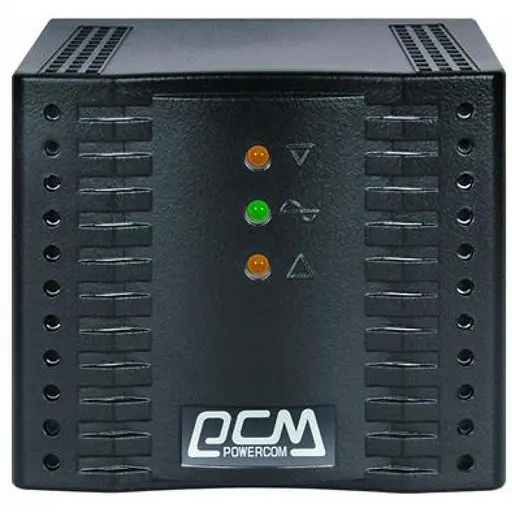 Стабилизатор напряжения PowerCom TCA-600 черный