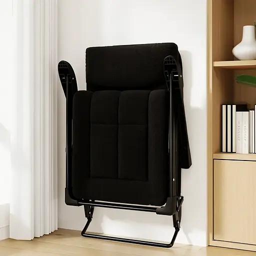 Розкладне крісло ліжко з вбудованим матрацом Leobro Black (LB-FCB-G3-BLK) - фото 3