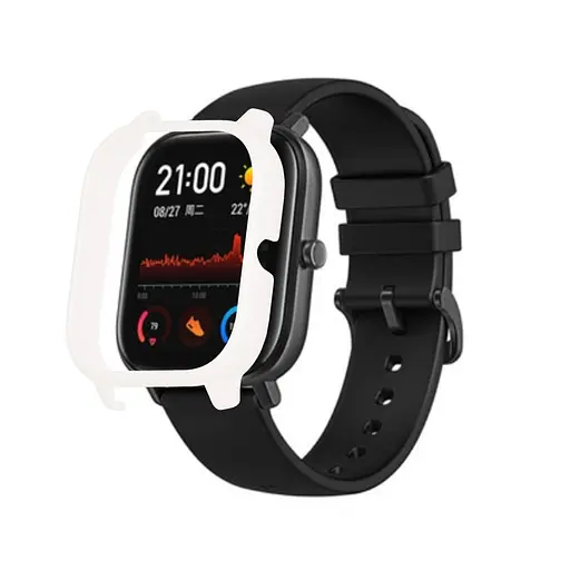 Захисний бампер Amazfeel для смартгодинника Amazfit GTS білий - фото 3