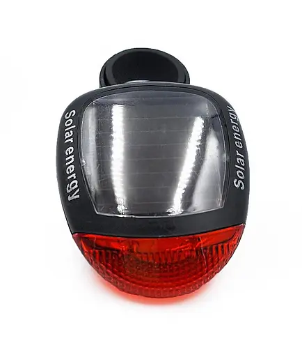 Велосипедная фара задняя на солнечной батарее BG-909 1 Led 5 Lm 3 режима 7х8х6 см (G0001166) - фото 2