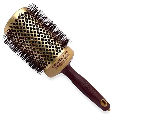 Щітка брашинг для волосся Salon Ceramic продувна щітка для укладання 65 мм - фото 1