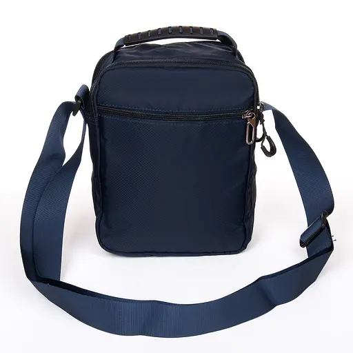 Чоловіча сумка-планшет синій Lanpad sum0028749 - фото 3