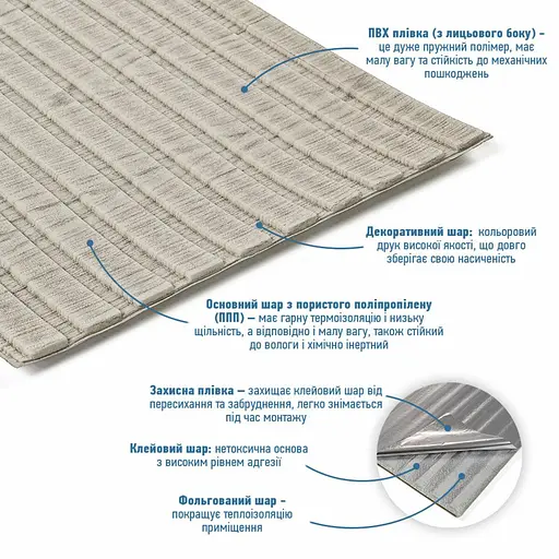 Панель-рейка в рулоне 2900х350х6мм Светлое дерево SW-00002066 - фото 2