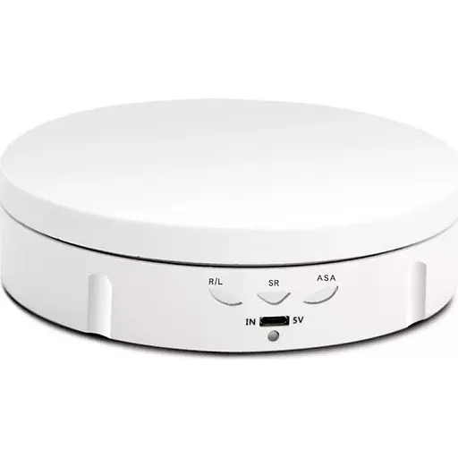 Поворотний стіл Puluz EDA001416201B 14см White [86238]