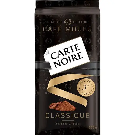 Кофе молотый Carte Noire Classique натуральный жареный 250 г
