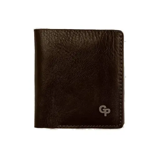Чоловічий шкіряний гаманець Grande Pelle 10х10х2 см acs0029271 - фото 1