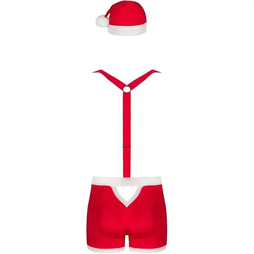 Чоловічий еротичний костюм Obsessive Санта-Клауса Obsessive Mr Claus S/M - фото 6