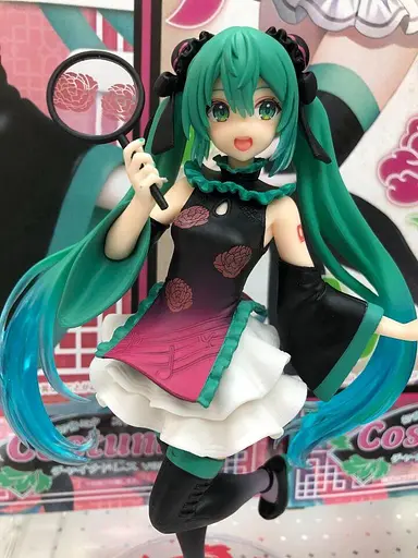 Коллекционная фигурка Taito  Vocaloid China Dress Ver. Hatsune Miku Вокалоиды Хацунэ Мику 18 см T V CD HM 18 - фото 8