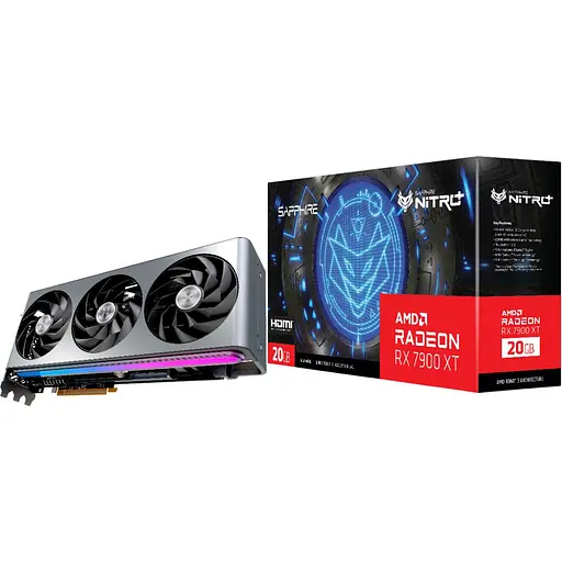 Відеокарта Sapphire Nitro+ Radeon RX 7900 XT Vapor-X 20GB (11323-01-40G) EU [146329]