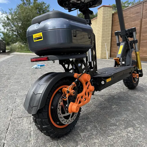 Электросамокат KUGOO Kirin M5 Pro 1200W 23Ah с сиденьем ( с усиленным АКБ) - фото 16