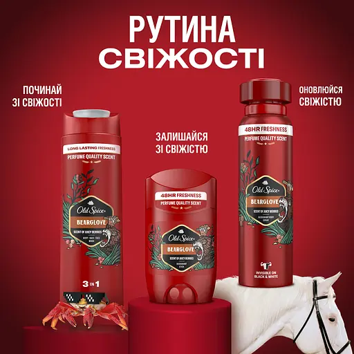 Подарунковий набір Old Spice Footballer: Дезодорант-стік 50 мл + Гель для душу 3 в 1 Captain 250 мл + Відкривачка для пляшок Old Spice - фото 7