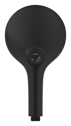 Ручний душ 3 режими струменя Grohe Rainshower Smartactive 130 22127KF0, Чорний матовий - фото 5
