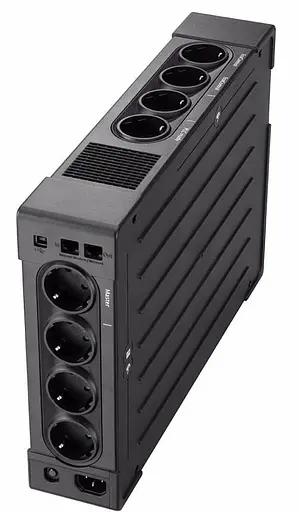 Джерело безперебійного живлення Eaton 1600 ВА / 1000 Вт / 9 А*ч (ELP1600DIN) - фото 2