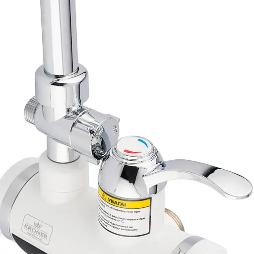 Проточный водонагреватель Kroner KRM Volt - CW191WMDS с дисплеем CV023249 - фото 3