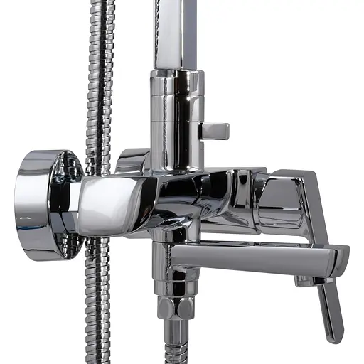 Душевая система TOPAZ LEXI TL 21122-H57-00 настенная с верхним и ручным душем - фото 5