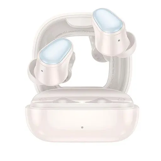 Навушники Hoco EQ13 TWS | BT5.3, 40/400mAh, 7h | Milky white - фото 2