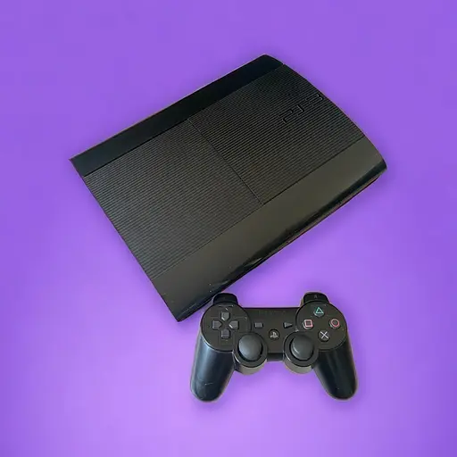 Стаціонарна ігрова консоль PlayStation 3 Super Slim 500 ГБ + 50 ігор, 2 джойстики - фото 2