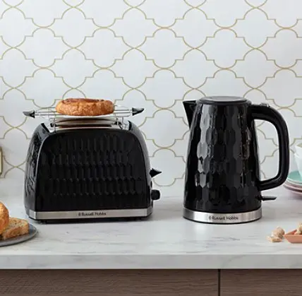 Електрочайник Russell Hobbs Honeycomb Black - фото 2