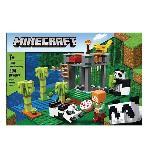 Детский констуктор "Minecraft" 11839, 204 детали