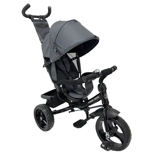 Дитячий триколісний велосипед MT 1005-2 сірий